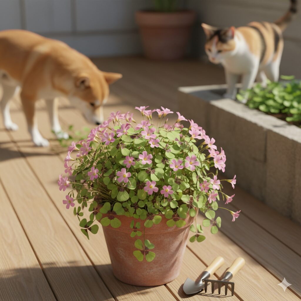 オキザリス アイアンクロス1