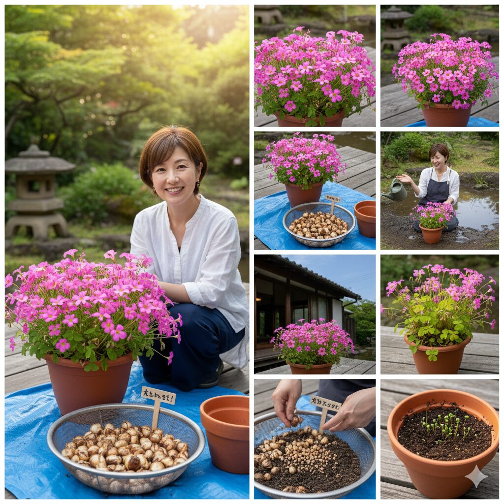 オキザリス-桃の輝き4