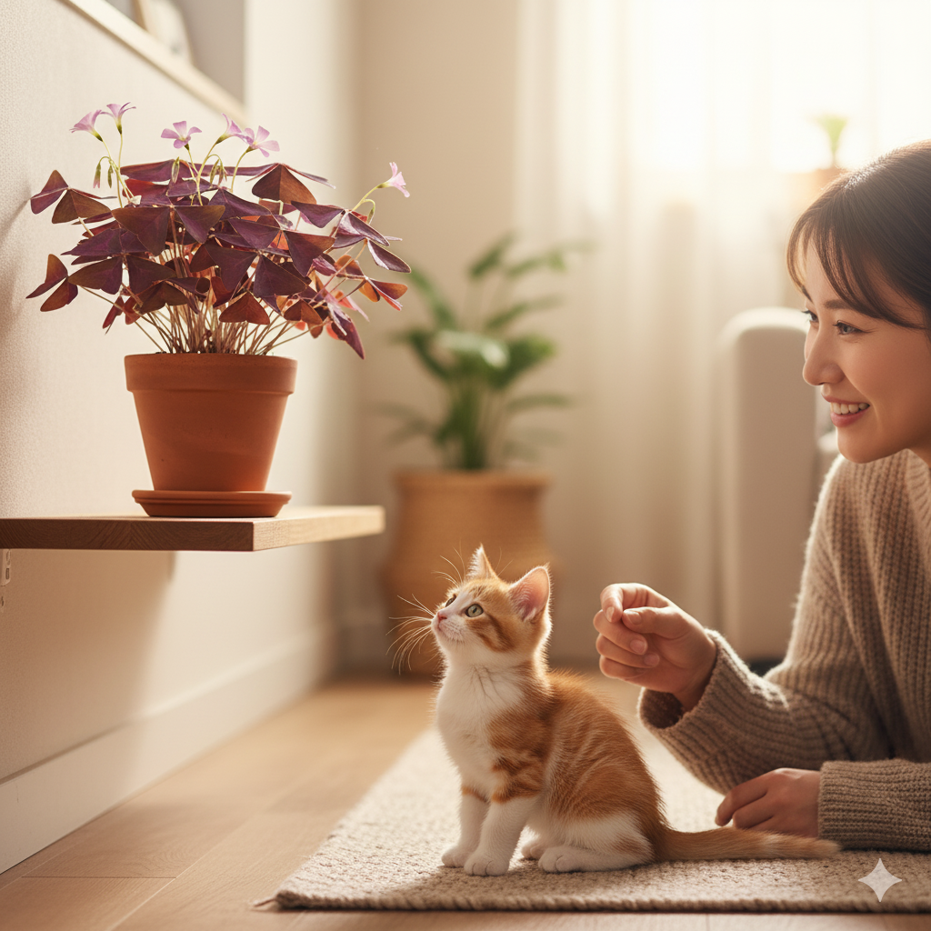 オキザリス-紫の舞10