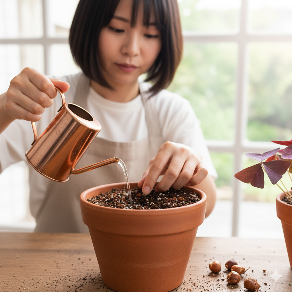 オキザリス-紫の舞7