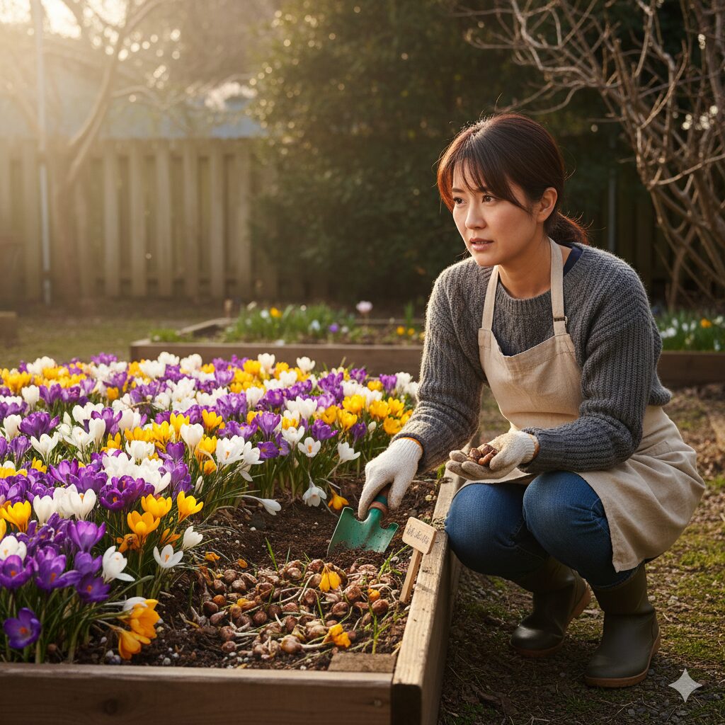 クロッカス 開花時期5