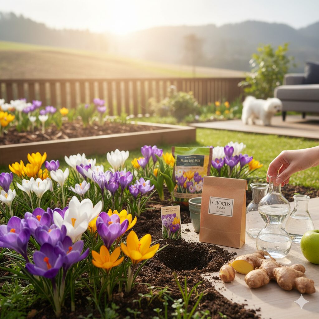 クロッカス-開花時期7