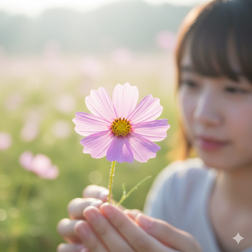 コスモス 花言葉 本数 「乙女の純真」の花言葉を持つ、可憐で優しいピンク色のコスモス