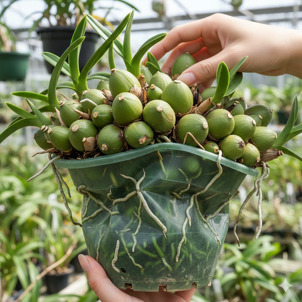 シンビジウム 株分け 時期