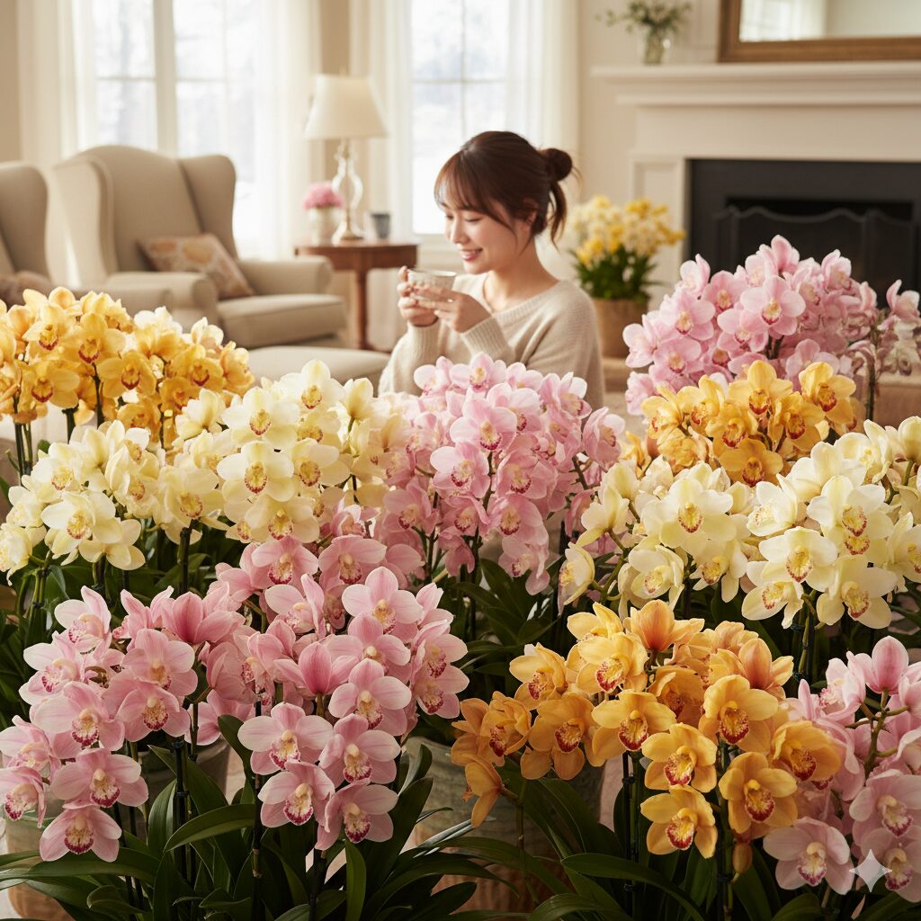 シンビジウム 育て方 冬