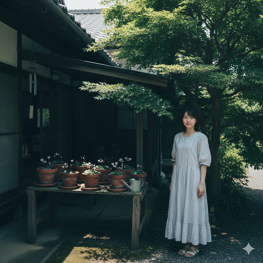 セレナーディア アロマブルーの夏越し方法。北側の涼しい日陰で行う非休眠法(ウェット法)