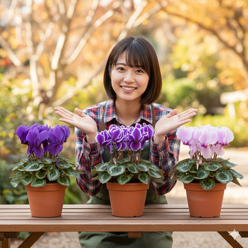 セレナーディア 花言葉　セレナーディア3品種（アロマブルー、ビクトリアブルー、ライラックフリル）の外見比較