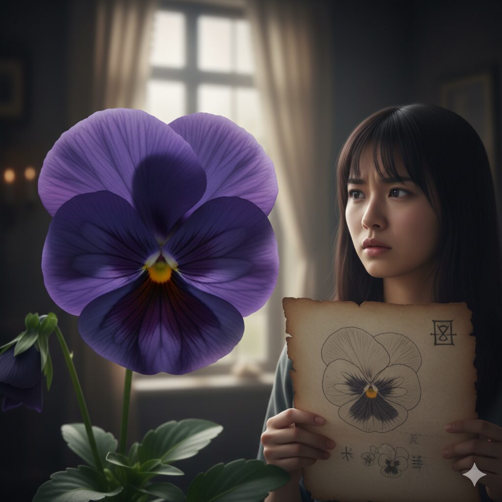 パンジー花言葉 怖い