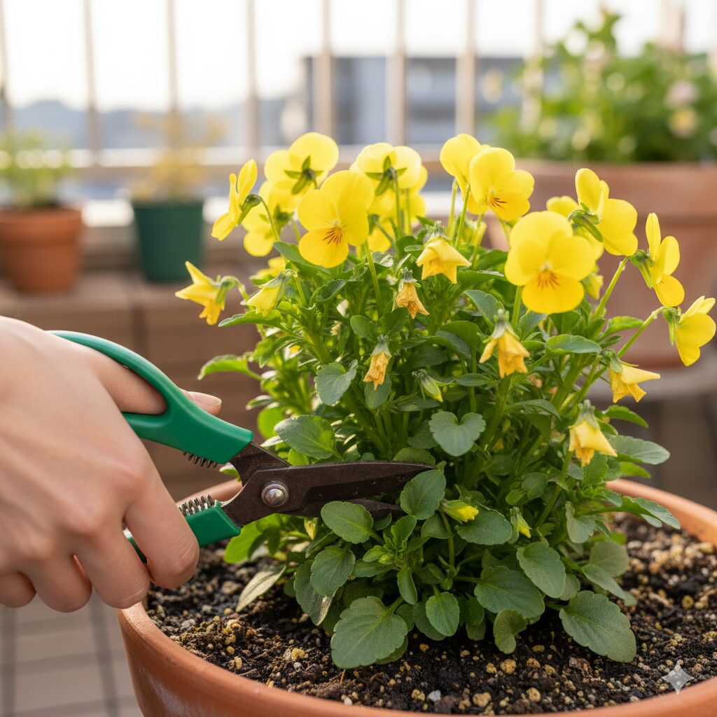 フィオリーナ 多年草 梅雨入り前に行うフィオリーナの夏越し用切り戻し剪定の位置と方法
