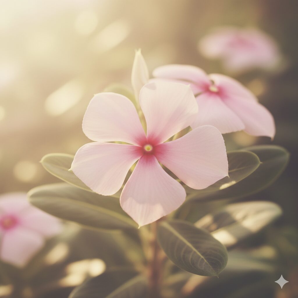 フェアリースター 花言葉　優しい追憶の花言葉を持つパステルピンクのフェアリースター