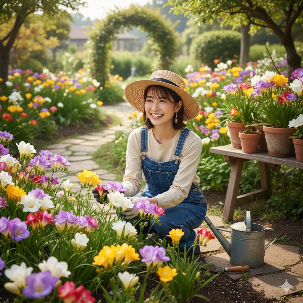 フリージア 球根 植えっぱなし