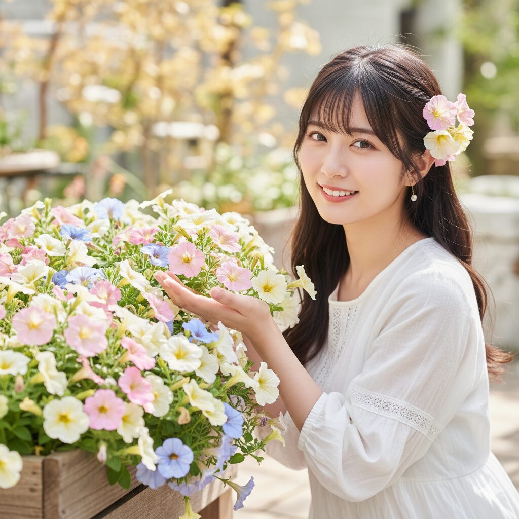 ポジティブな花言葉「心のやすらぎ」