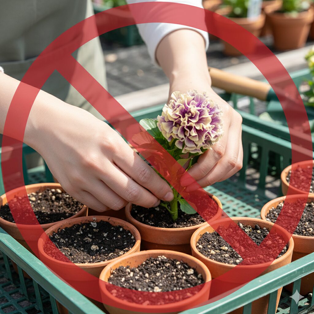 ミルフル 多年草　種苗法登録品種であるミルフルの挿し芽や無断増殖は法律で禁止されている