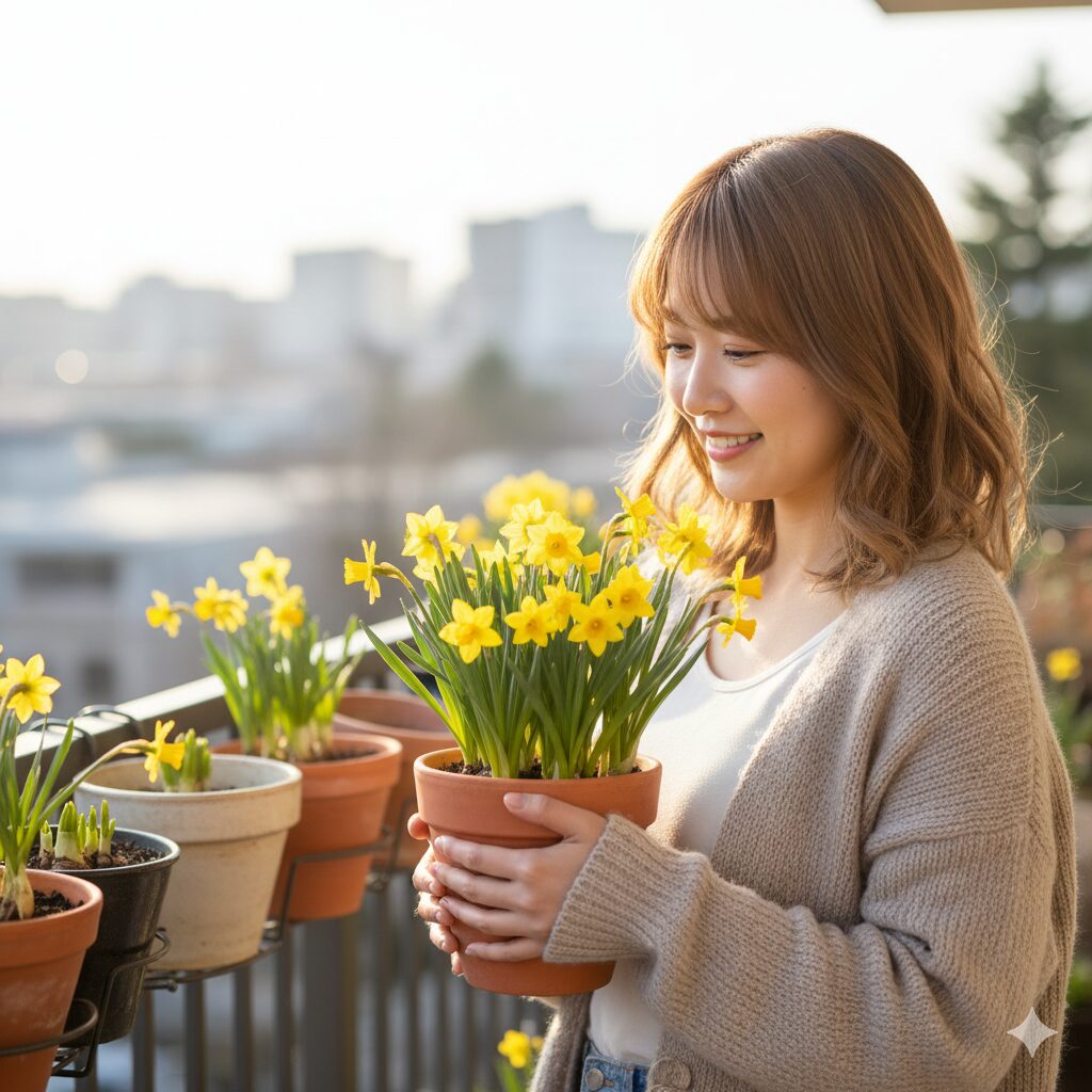 水仙 育て方 鉢植え5