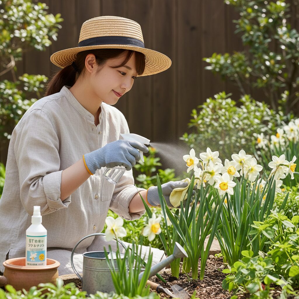 水仙 花が終わったら0