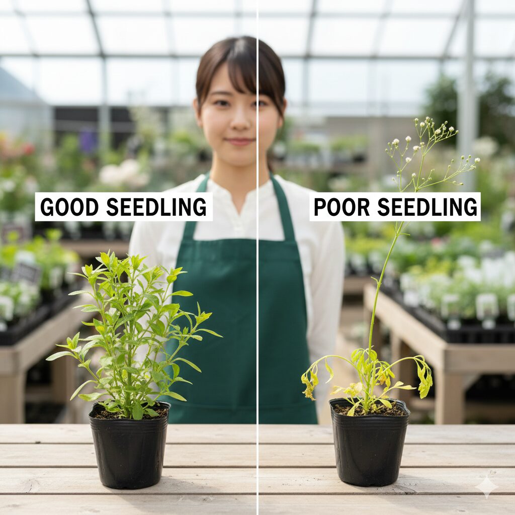 かすみ草 庭に植えてはいけない10　表面が白く乾き水やりの適切なタイミングを迎えた鉢植えの土