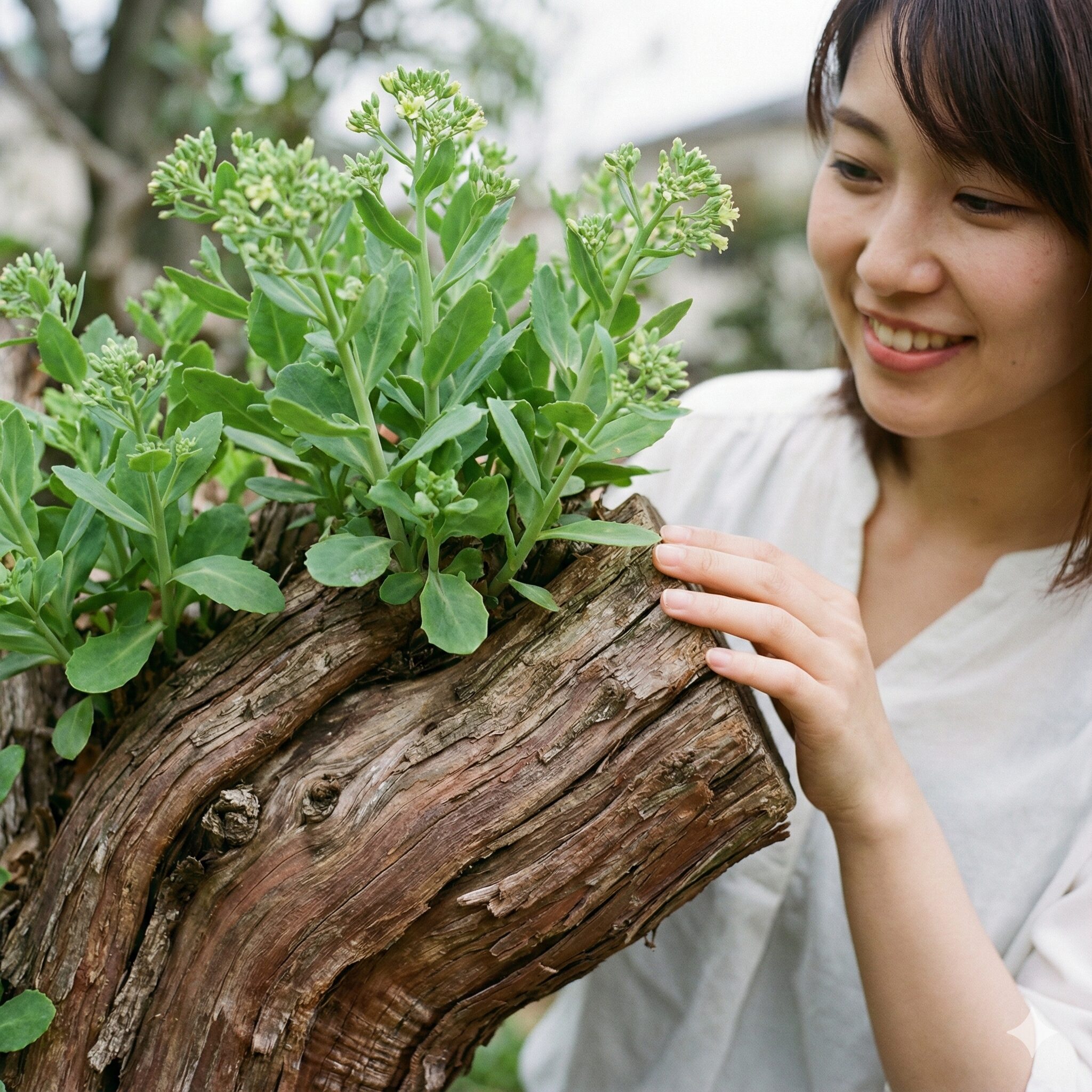 マックスマム 多年草2　多年草の特徴である茎の根元が木質化したマックスマム