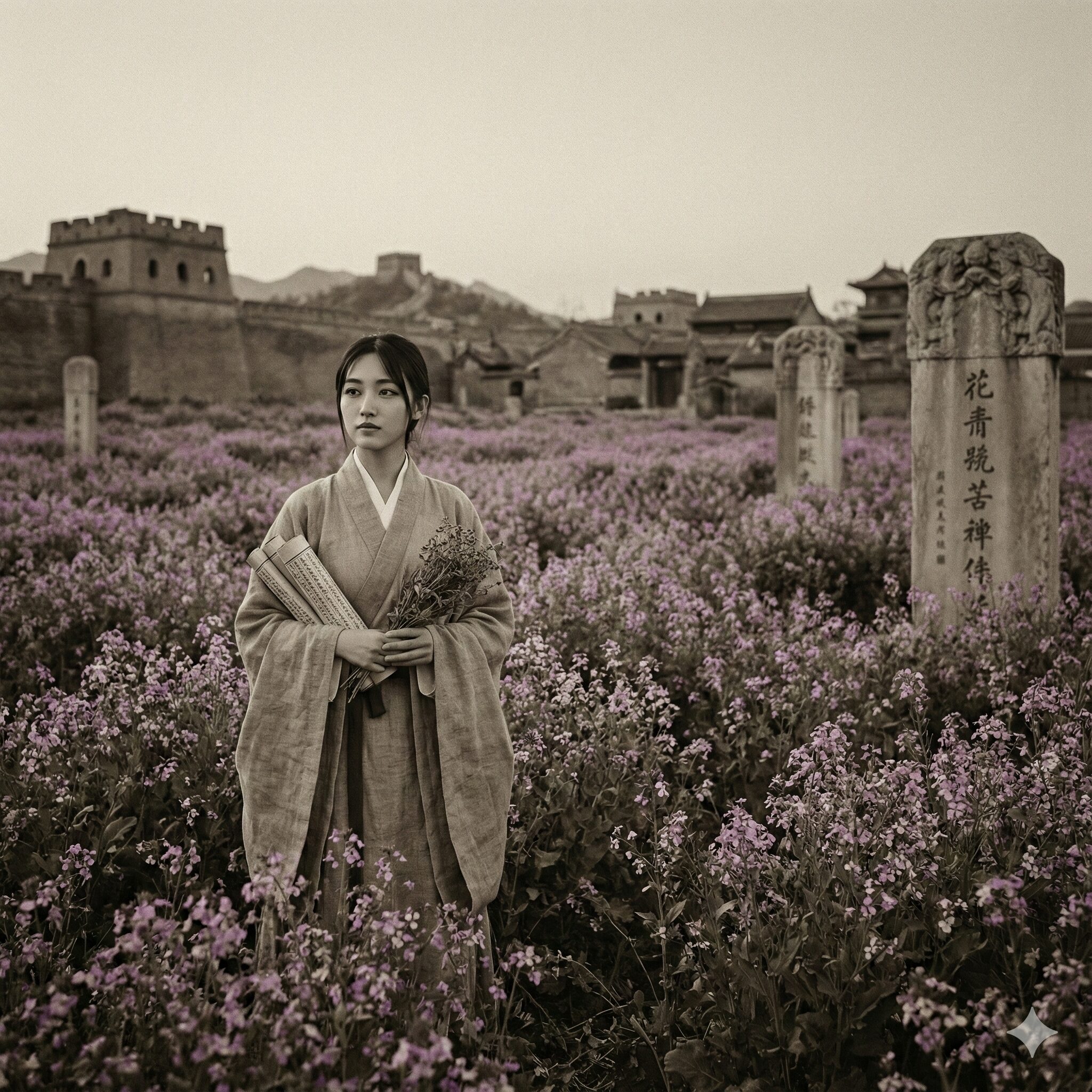 ムラサキハナナ ハナダイコン 違い6 三国志の諸葛孔明が栽培を広めた伝説を持つショカツサイ(ムラサキハナナ)の歴史イメージ