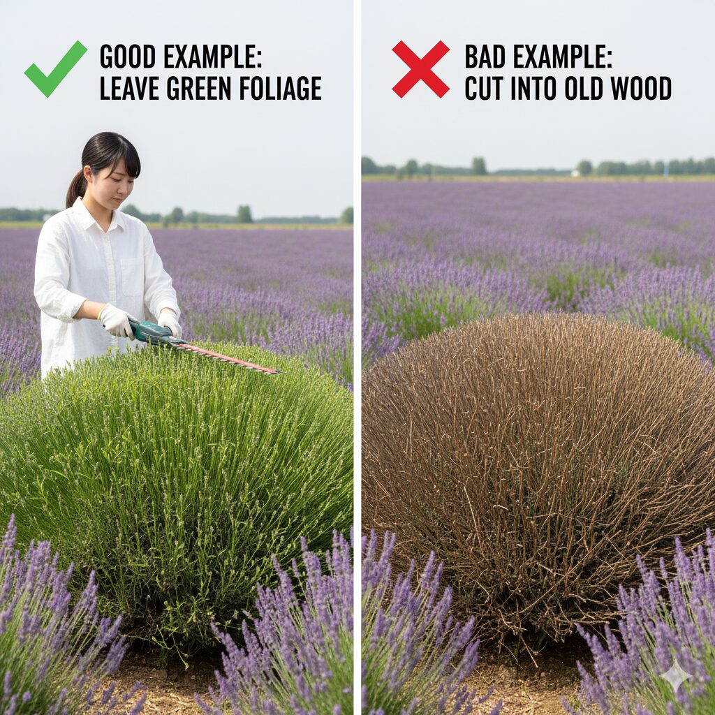 ラベンダー 剪定 どこを切る5　ラベンダー 剪定 どこを切る