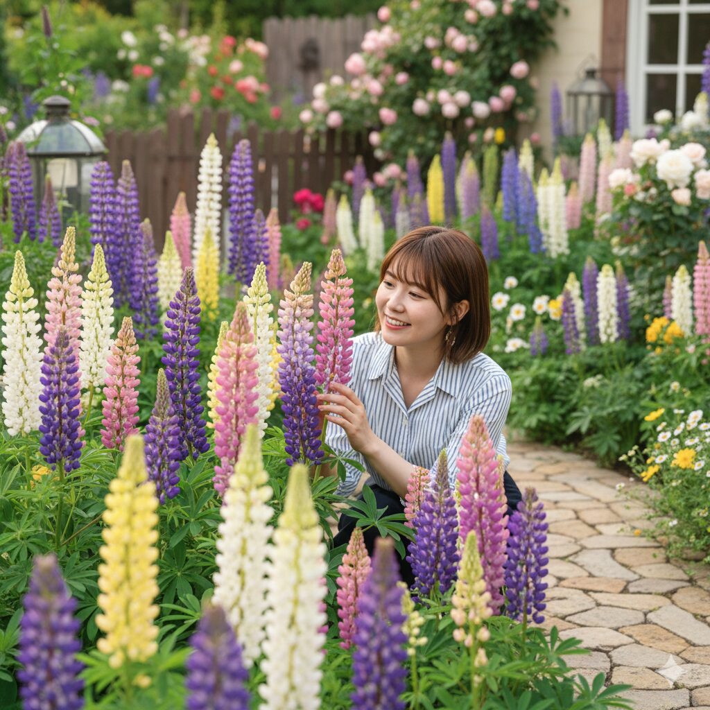 ルピナス 種取り