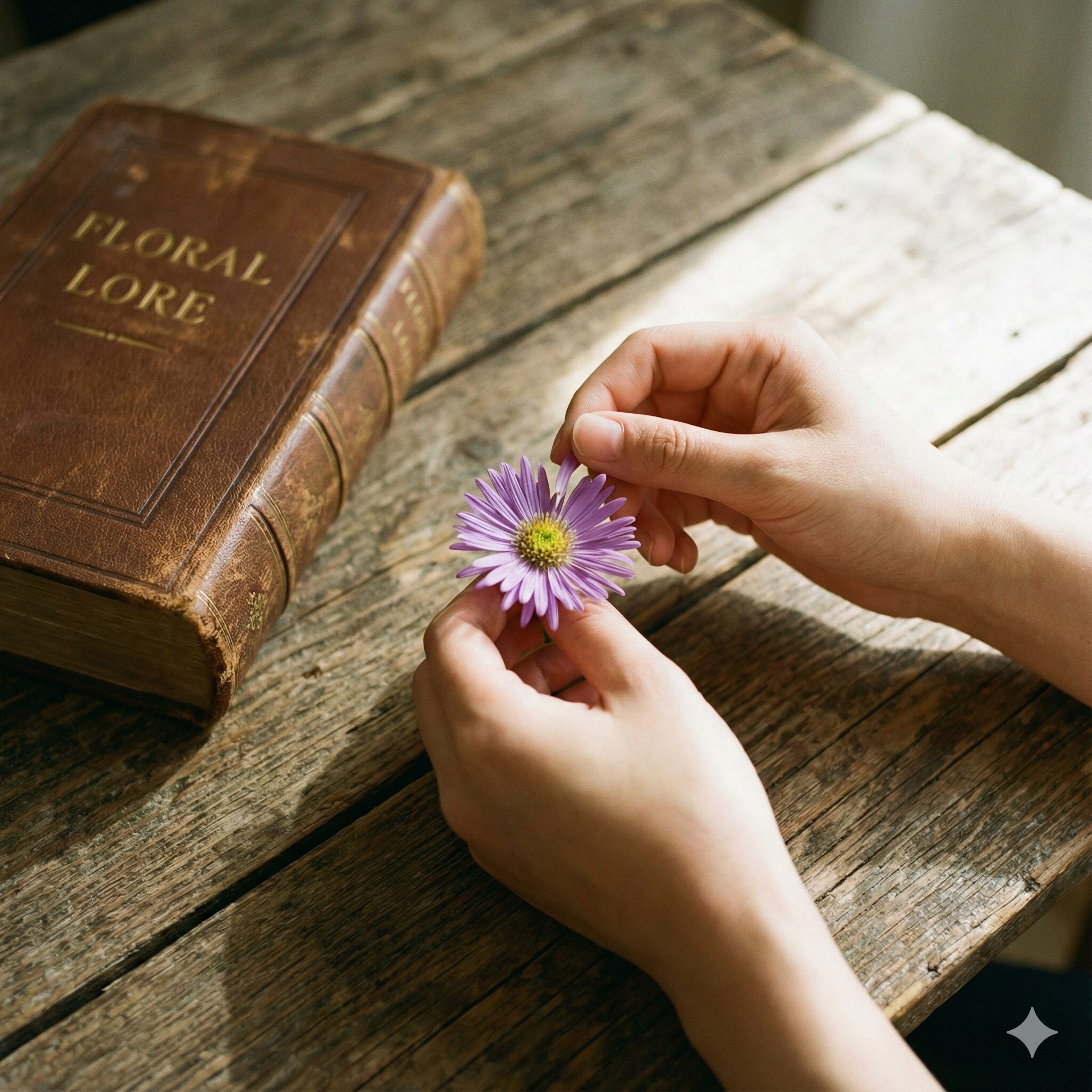 アスター 花言葉 怖い6　ゲーテのファウストを彷彿とさせるアスターの花占いのシーン