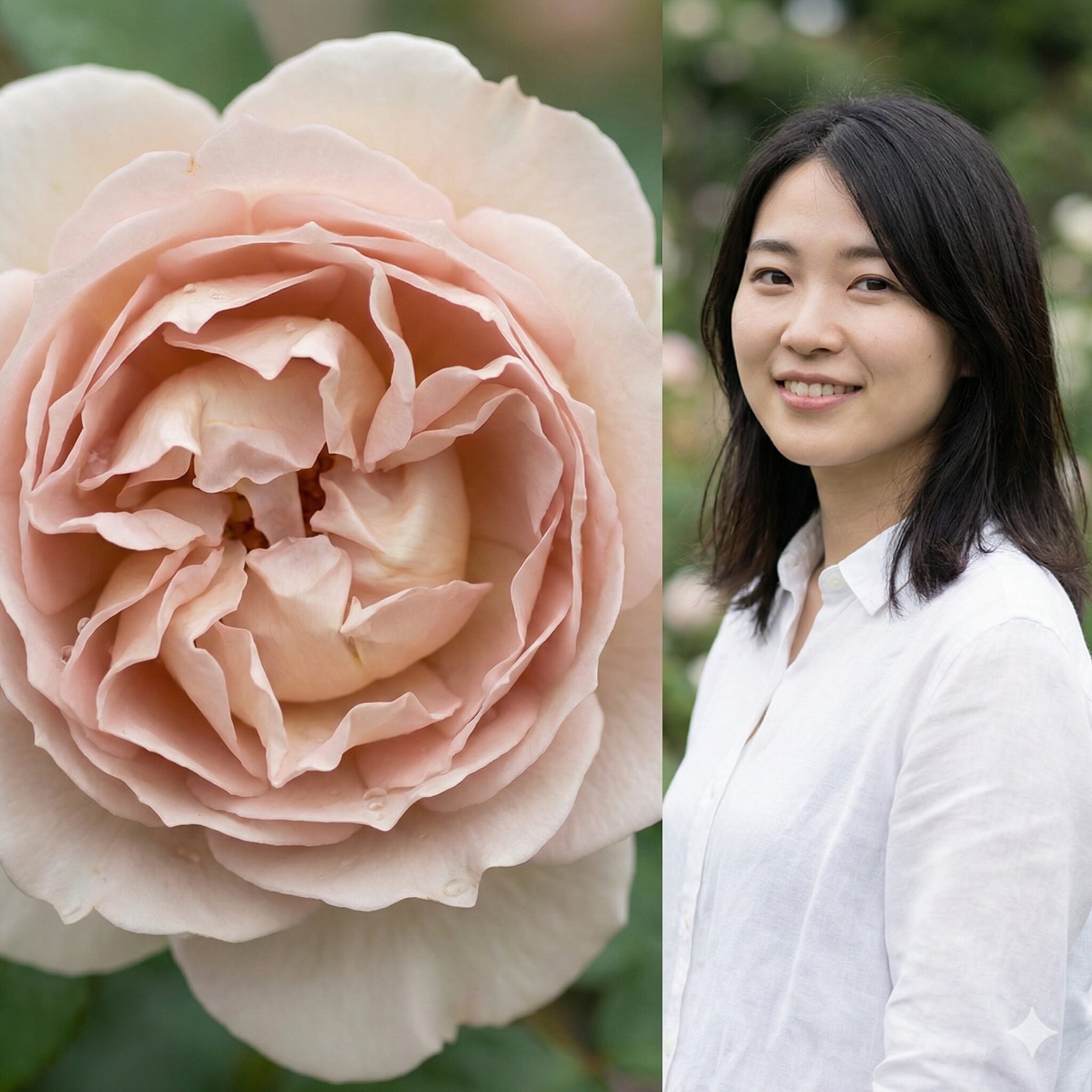 アネモネ 植える時期9　アンティークな色合いが魅力的な八重咲きのアネモネ「アンアリス」の花