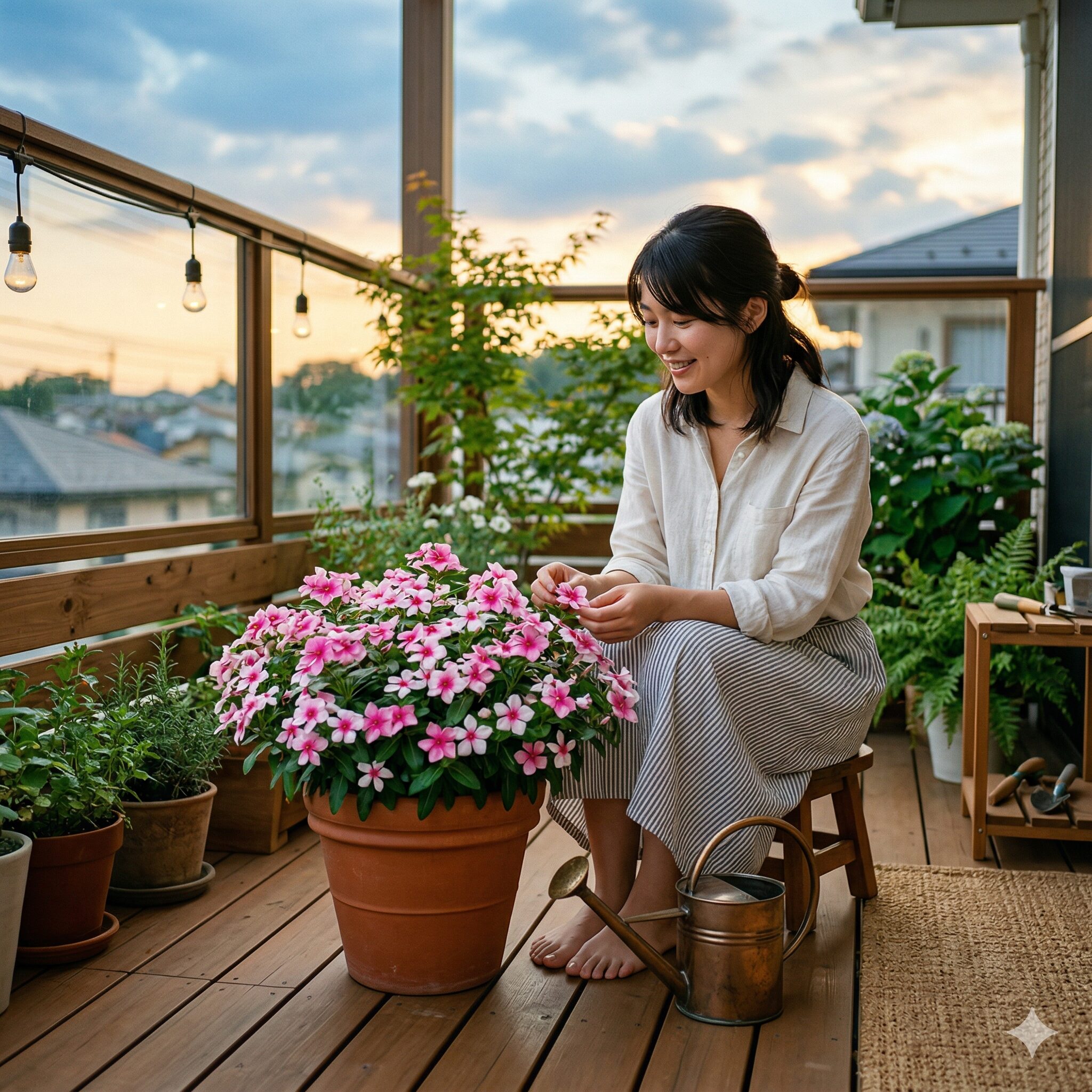 フェアリースター 虫10 適切な虫対策によって秋まで元気に咲き続けるフェアリースターの鉢植え