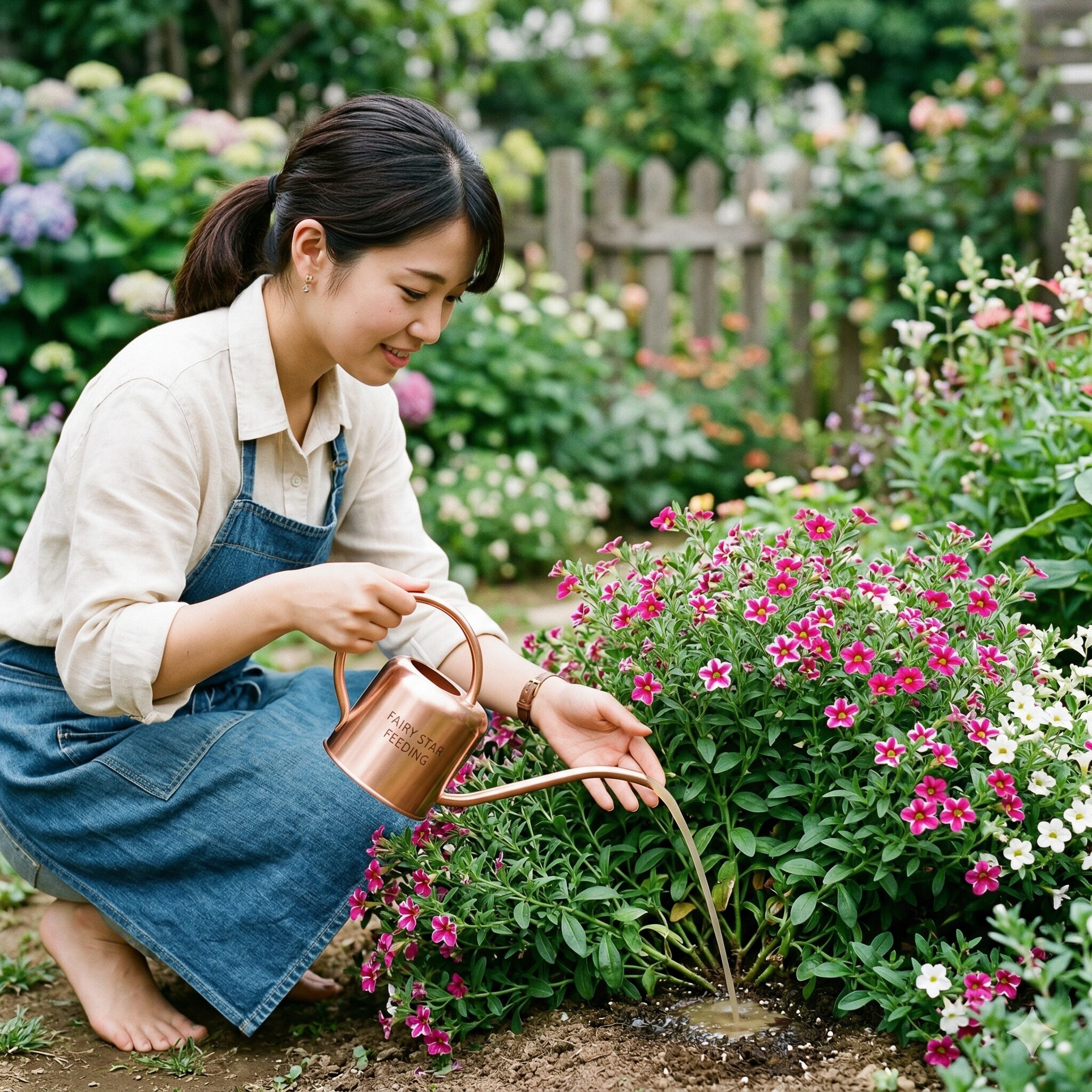 フェアリースター 開花時期6 フェアリースターの花数を増やすための追肥と液肥の与え方