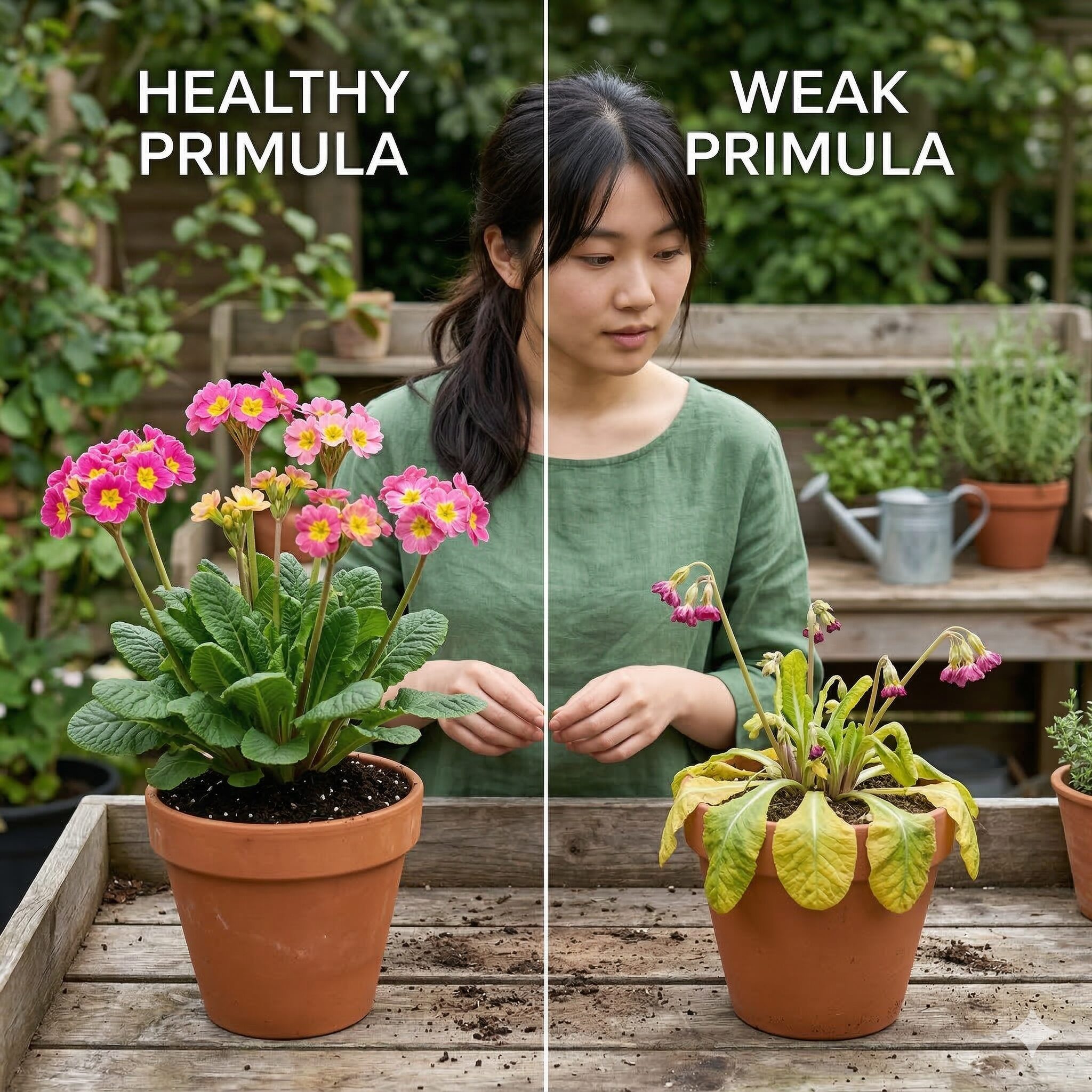 プリムラ ジュリアン 花が終わったら6 プリムラ・ジュリアンの健康状態と病気の兆候をチェックするポイント