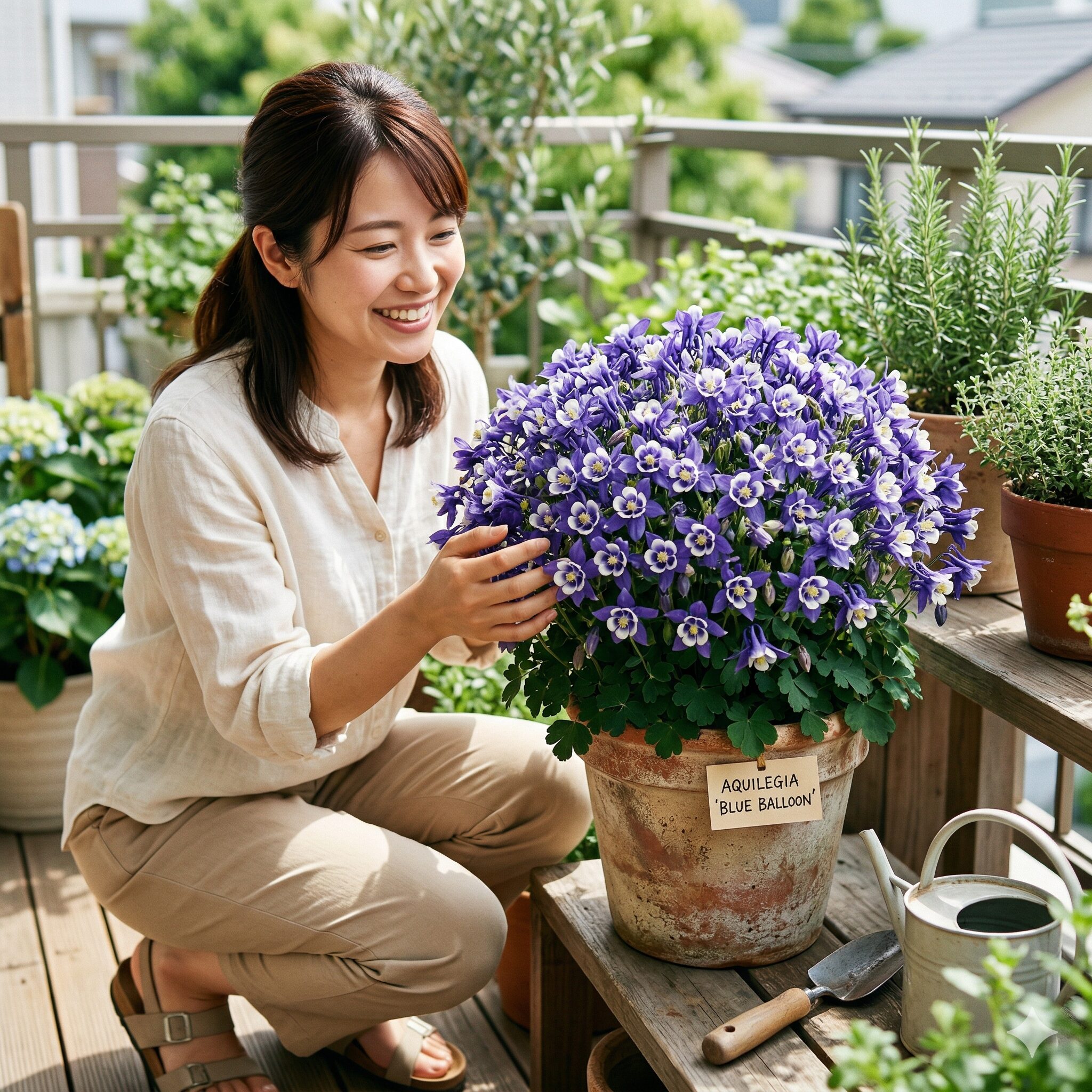 スカビオサ の 育て 方10 初心者でも育てやすいスカビオサの人気品種「ブルーバルーン」の開花姿