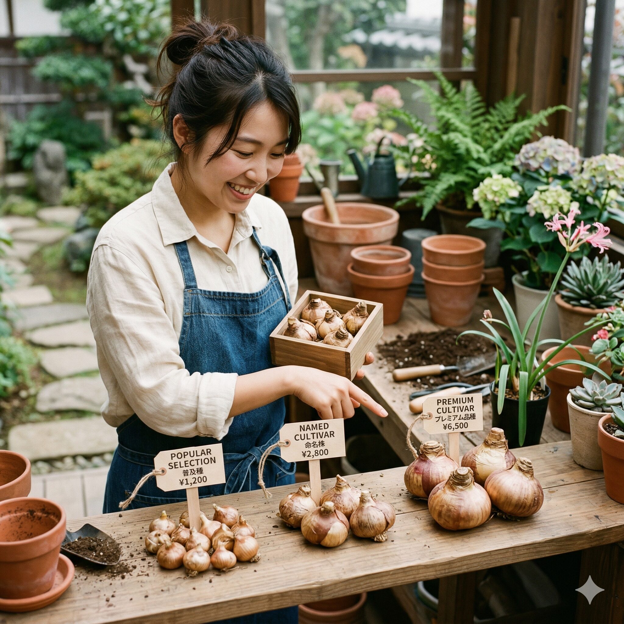 ネリネ 球根 販売時期6 ネリネの球根の価格帯別の比較(一般普及種からプレミアム希少品種まで)