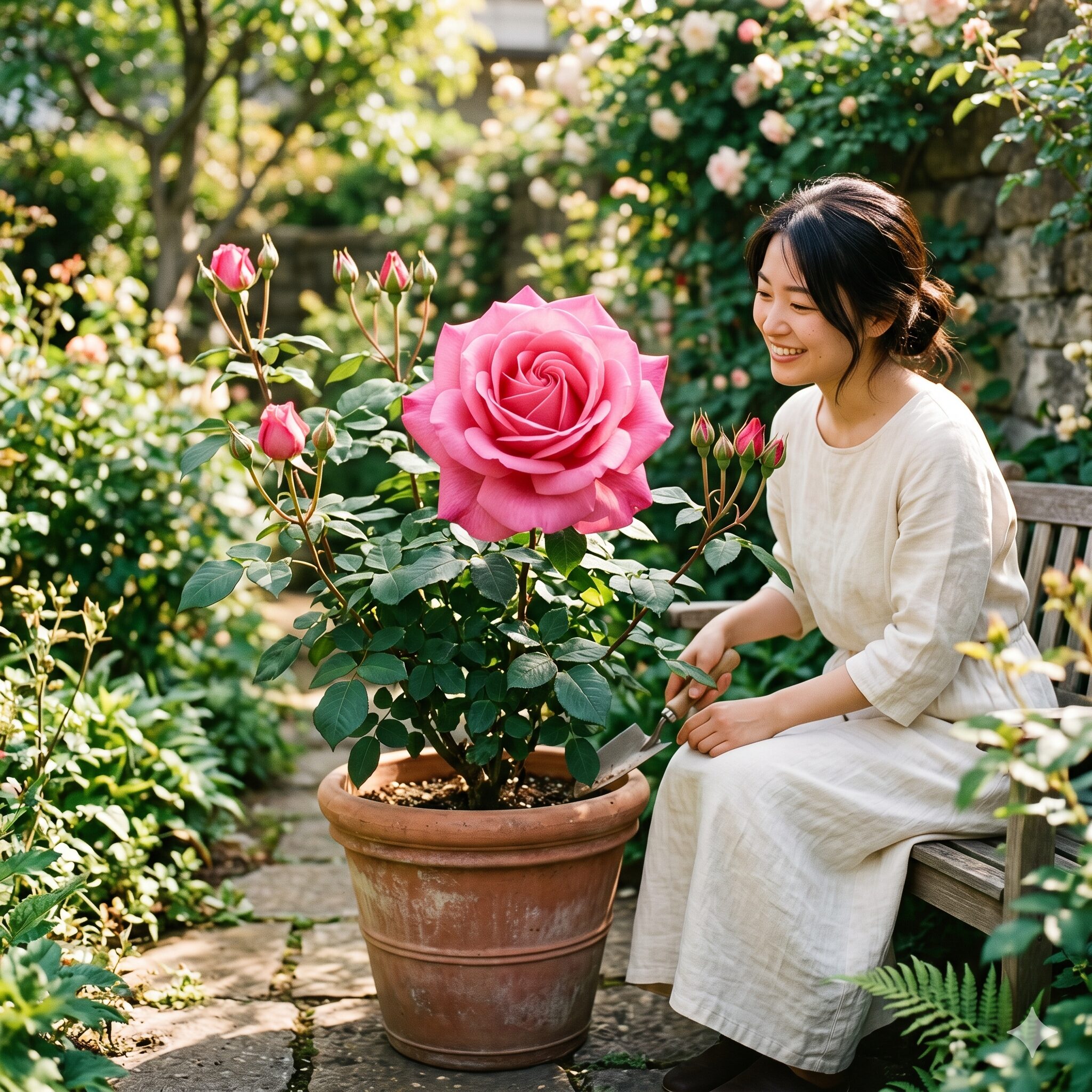 バラ 季節 いつ3　四季を通じて繰り返し美しい花を咲かせる四季咲き性のモダンローズ