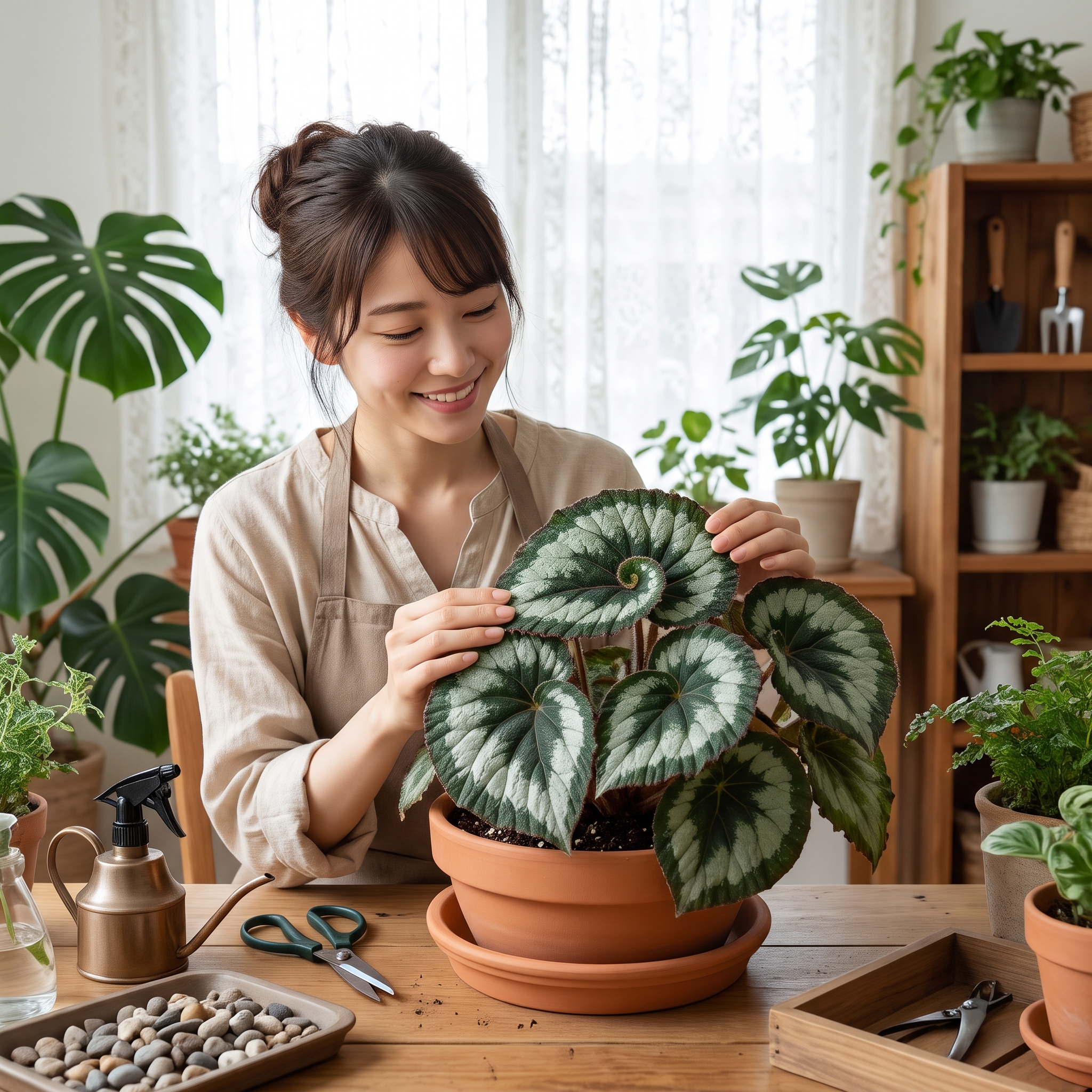 ベゴニア エスカルゴ 育て方